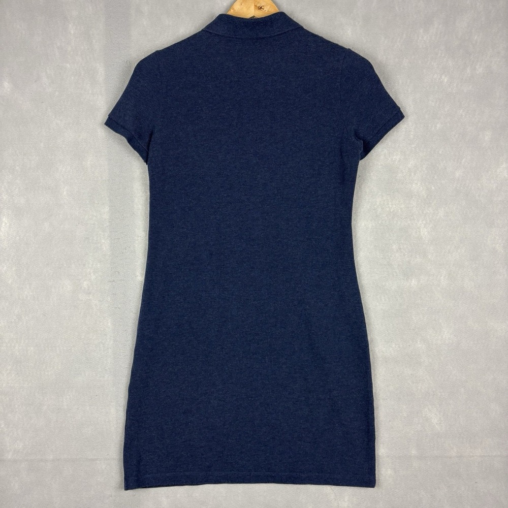 Lacoste Polo Shirt Dress Womens Medium FR 38 Pique Cotton Tennis Preppy Casual - Picture 4 of 8
